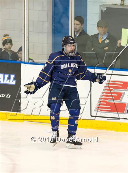 Thumbnail 2 in Malden Catholic @ Boston College High photogallery.