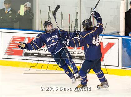 Thumbnail 3 in Malden Catholic @ Boston College High photogallery.