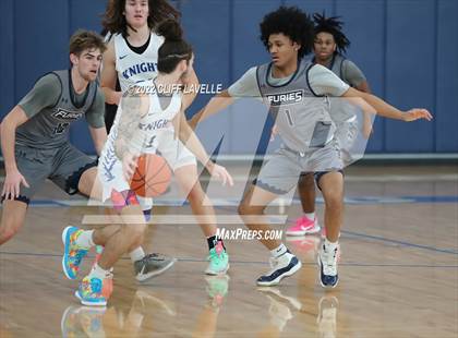 Thumbnail 1 in Forsyth Country Day vs Peninsula Catholic (Lowcountry Roundball Classic) photogallery.