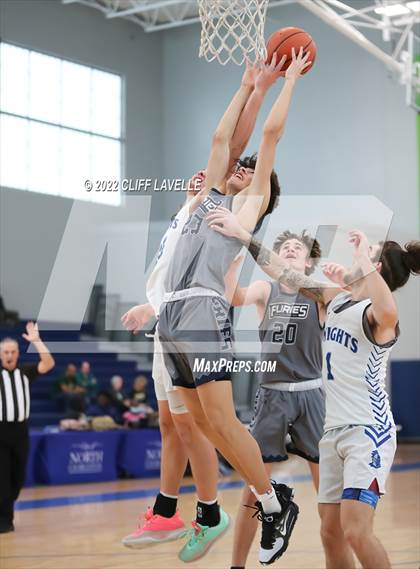 Thumbnail 1 in Forsyth Country Day vs Peninsula Catholic (Lowcountry Roundball Classic) photogallery.