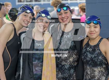 Thumbnail 1 in NCHSAA 4A State Swimming Championship photogallery.