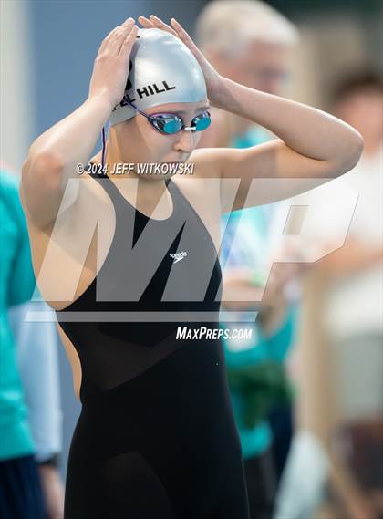 Thumbnail 3 in NCHSAA 4A State Swimming Championship photogallery.
