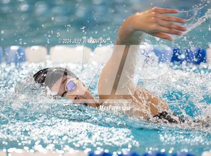 Thumbnail 2 in NCHSAA 4A State Swimming Championship photogallery.