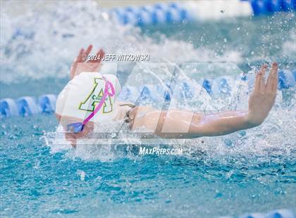 Thumbnail 3 in NCHSAA 4A State Swimming Championship photogallery.