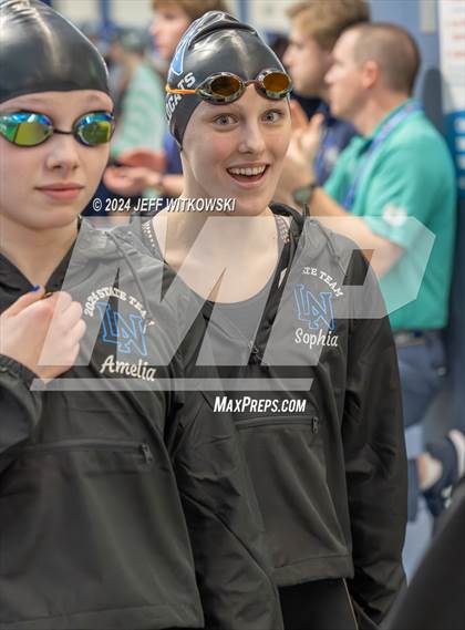 Thumbnail 2 in NCHSAA 4A State Swimming Championship photogallery.