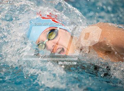 Thumbnail 1 in NCHSAA 4A State Swimming Championship photogallery.