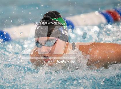 Thumbnail 3 in NCHSAA 4A State Swimming Championship photogallery.