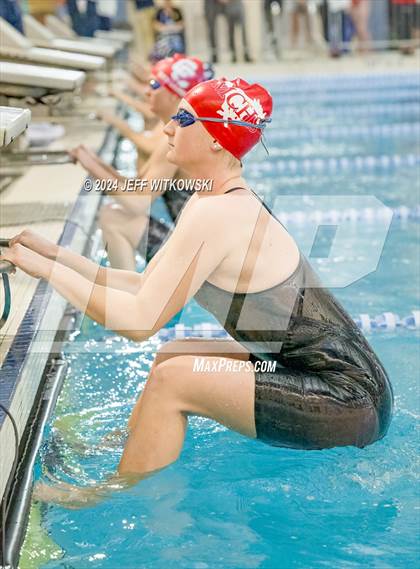 Thumbnail 1 in NCHSAA 4A State Swimming Championship photogallery.