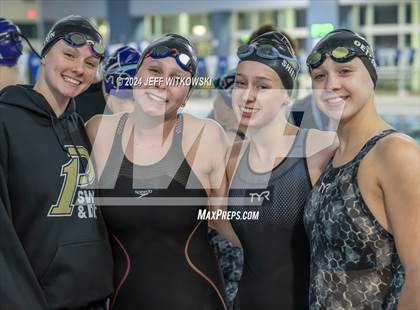 Thumbnail 3 in NCHSAA 4A State Swimming Championship photogallery.