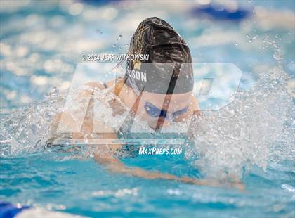 Thumbnail 3 in NCHSAA 4A State Swimming Championship photogallery.