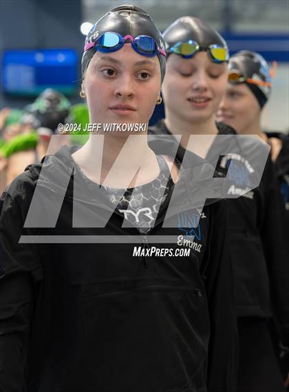 Thumbnail 2 in NCHSAA 4A State Swimming Championship photogallery.