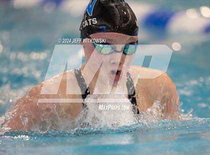 Thumbnail 1 in NCHSAA 4A State Swimming Championship photogallery.