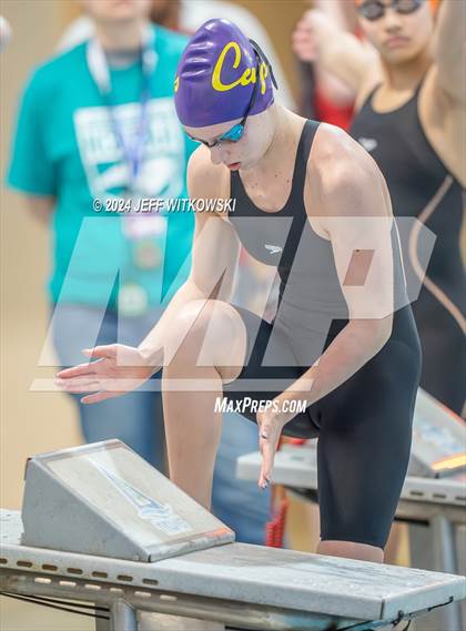 Thumbnail 3 in NCHSAA 4A State Swimming Championship photogallery.