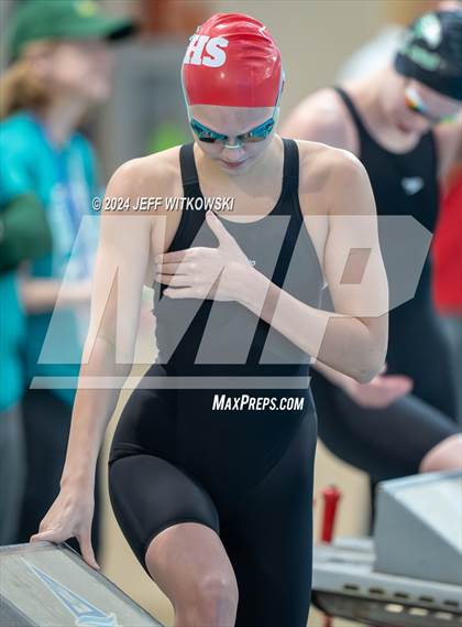 Thumbnail 1 in NCHSAA 4A State Swimming Championship photogallery.