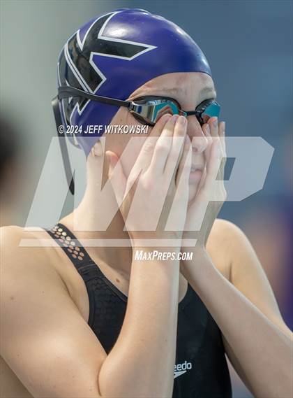 Thumbnail 3 in NCHSAA 4A State Swimming Championship photogallery.