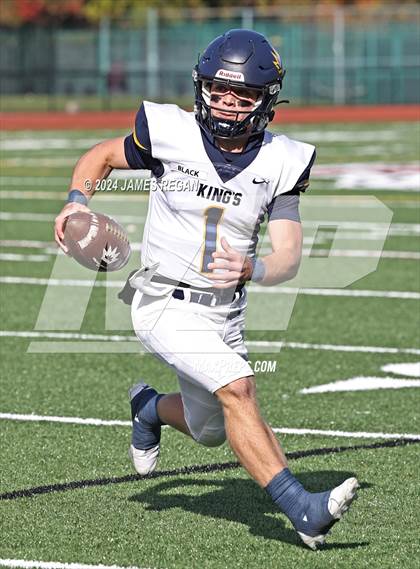 Thumbnail 1 in King's Academy @ Sacred Heart Prep (CCS D4 Quarterfinal) photogallery.