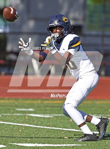 Thumbnail 2 in King's Academy @ Sacred Heart Prep (CCS D4 Quarterfinal) photogallery.