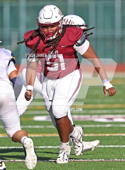 Thumbnail 2 in King's Academy @ Sacred Heart Prep (CCS D4 Quarterfinal) photogallery.