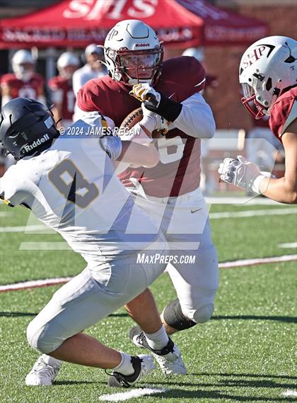 Thumbnail 3 in King's Academy @ Sacred Heart Prep (CCS D4 Quarterfinal) photogallery.