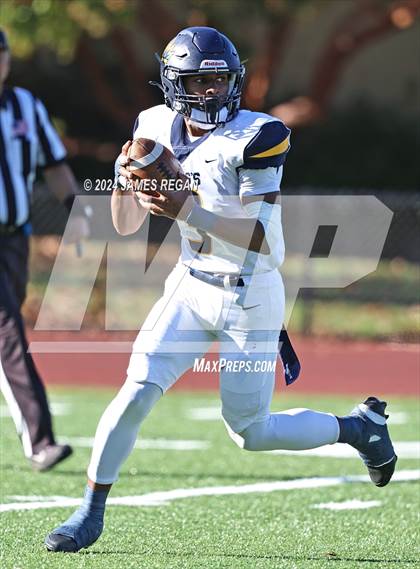 Thumbnail 1 in King's Academy @ Sacred Heart Prep (CCS D4 Quarterfinal) photogallery.