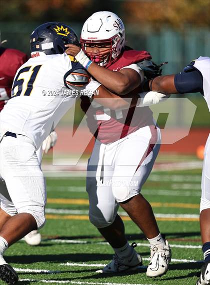 Thumbnail 3 in King's Academy @ Sacred Heart Prep (CCS D4 Quarterfinal) photogallery.