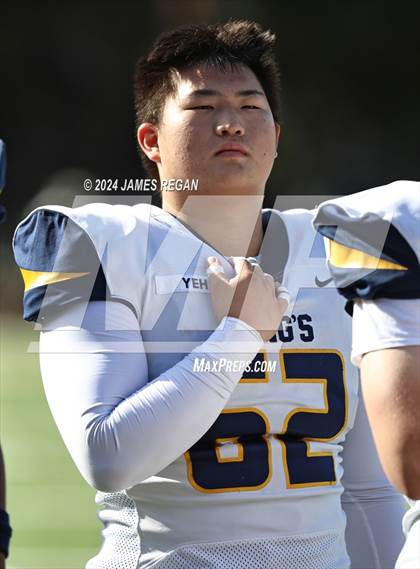 Thumbnail 2 in King's Academy @ Sacred Heart Prep (CCS D4 Quarterfinal) photogallery.