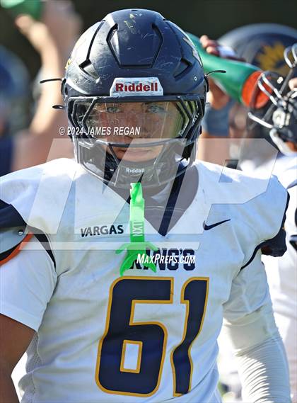 Thumbnail 1 in King's Academy @ Sacred Heart Prep (CCS D4 Quarterfinal) photogallery.