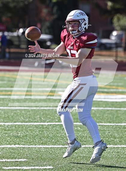 Thumbnail 1 in King's Academy @ Sacred Heart Prep (CCS D4 Quarterfinal) photogallery.