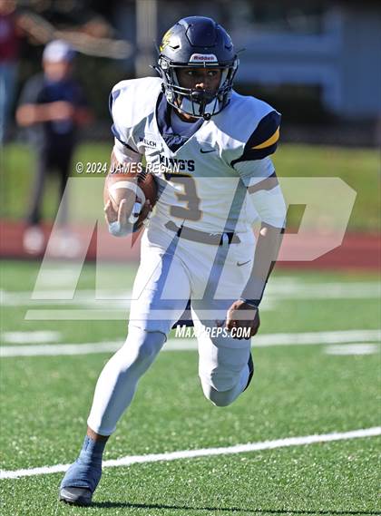 Thumbnail 2 in King's Academy @ Sacred Heart Prep (CCS D4 Quarterfinal) photogallery.