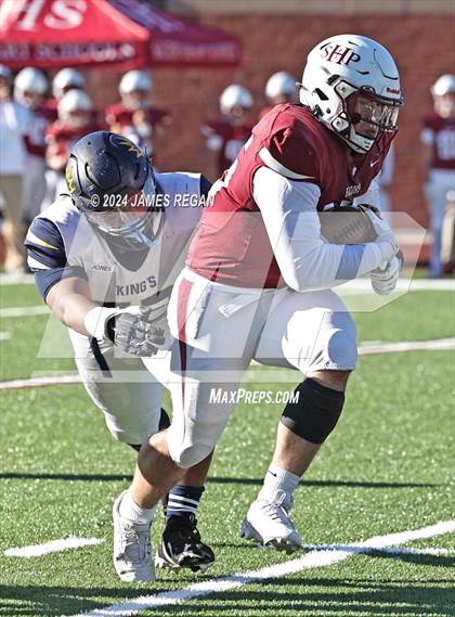 Thumbnail 1 in King's Academy @ Sacred Heart Prep (CCS D4 Quarterfinal) photogallery.