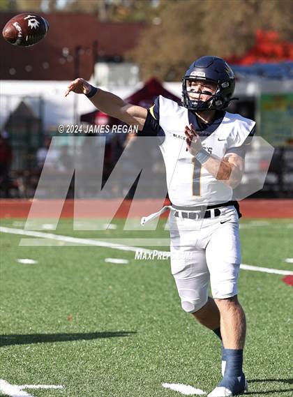 Thumbnail 1 in King's Academy @ Sacred Heart Prep (CCS D4 Quarterfinal) photogallery.