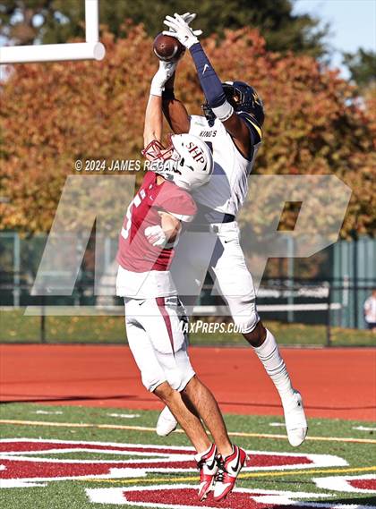 Thumbnail 2 in King's Academy @ Sacred Heart Prep (CCS D4 Quarterfinal) photogallery.