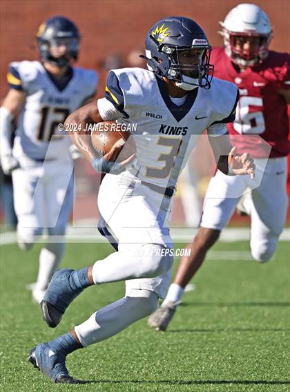 Thumbnail 3 in King's Academy @ Sacred Heart Prep (CCS D4 Quarterfinal) photogallery.