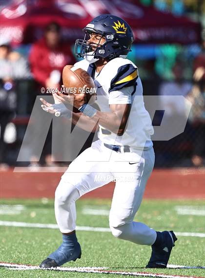 Thumbnail 2 in King's Academy @ Sacred Heart Prep (CCS D4 Quarterfinal) photogallery.