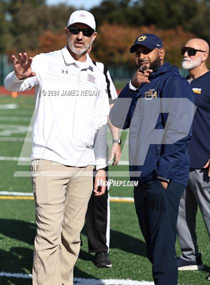 Thumbnail 1 in King's Academy @ Sacred Heart Prep (CCS D4 Quarterfinal) photogallery.