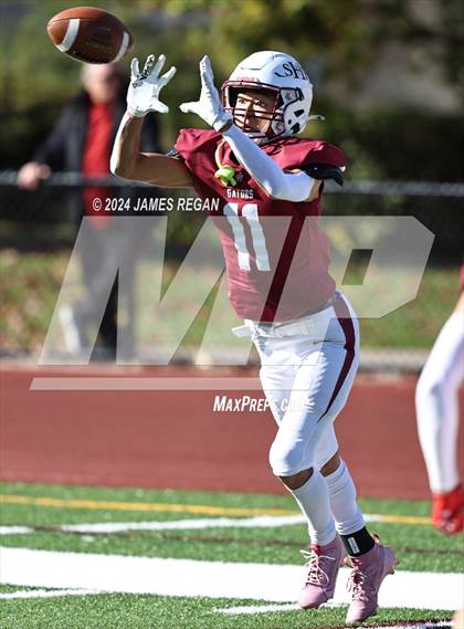 Thumbnail 1 in King's Academy @ Sacred Heart Prep (CCS D4 Quarterfinal) photogallery.