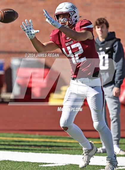 Thumbnail 2 in King's Academy @ Sacred Heart Prep (CCS D4 Quarterfinal) photogallery.