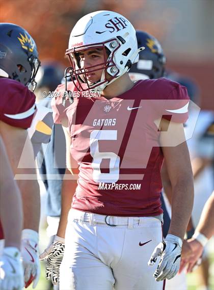 Thumbnail 2 in King's Academy @ Sacred Heart Prep (CCS D4 Quarterfinal) photogallery.