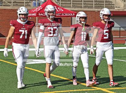 Thumbnail 3 in King's Academy @ Sacred Heart Prep (CCS D4 Quarterfinal) photogallery.
