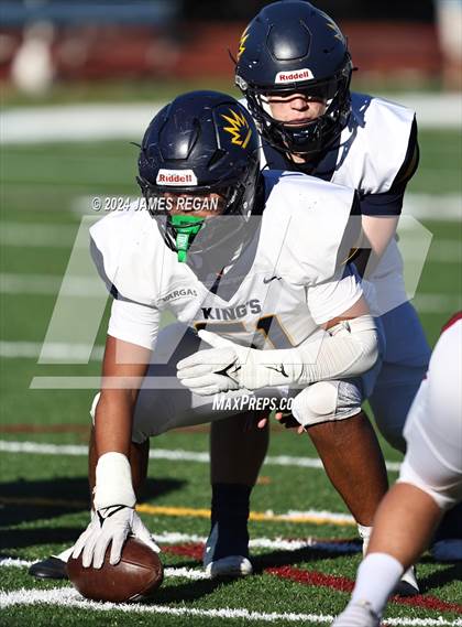 Thumbnail 1 in King's Academy @ Sacred Heart Prep (CCS D4 Quarterfinal) photogallery.