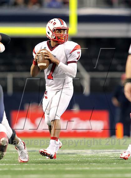 Thumbnail 1 in Lamar vs. Allen (UIL 5A Division 1 Final) photogallery.