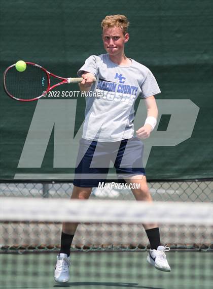 Thumbnail 2 in TSSAA District 8 AA Individual Tournament Round 2 photogallery.