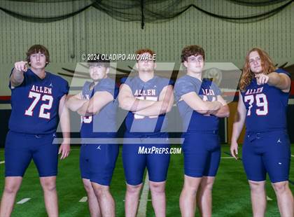 Thumbnail 2 in Allen (Preseason Photoshoot) photogallery.