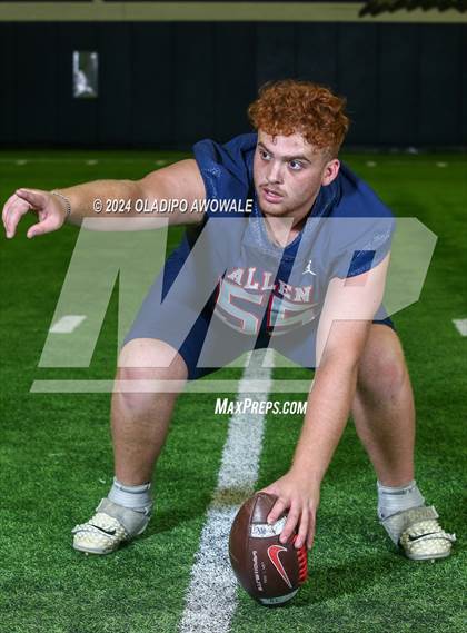 Thumbnail 2 in Allen (Preseason Photoshoot) photogallery.