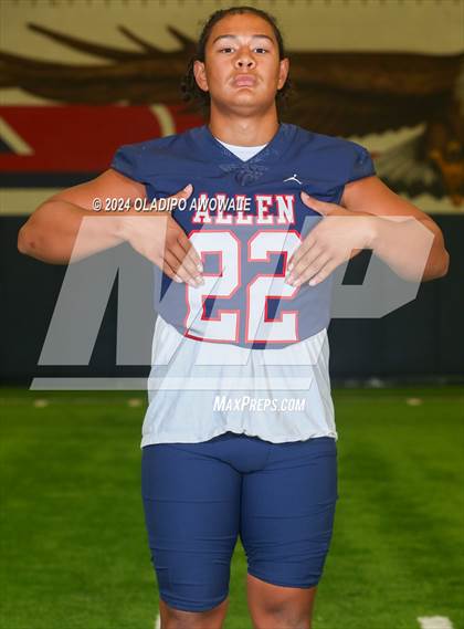 Thumbnail 2 in Allen (Preseason Photoshoot) photogallery.