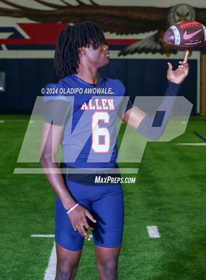 Thumbnail 2 in Allen (Preseason Photoshoot) photogallery.