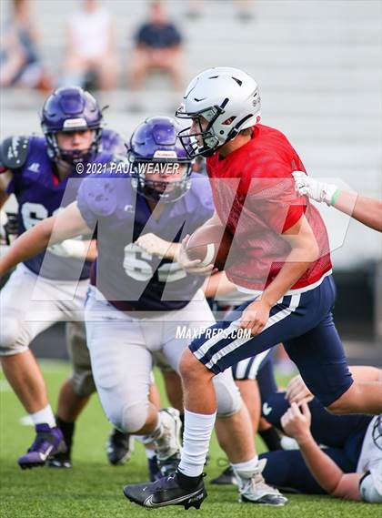 Thumbnail 2 in Central Columbia vs Shamokin Area (Scrimmage) photogallery.