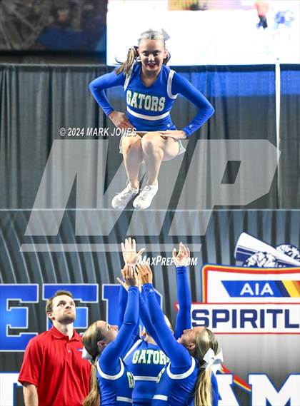 Thumbnail 1 in Xavier College Prep - Stunt Game Day Championships (AIA Division I)  photogallery.