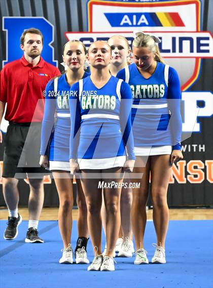Thumbnail 3 in Xavier College Prep - Stunt Game Day Championships (AIA Division I)  photogallery.