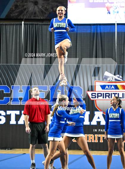 Thumbnail 2 in Xavier College Prep - Stunt Game Day Championships (AIA Division I)  photogallery.